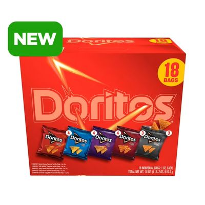 Frito Lay Variety Pack Doritos Mix 18ct Frito Lay Variety Pack Doritos Mix 18ct