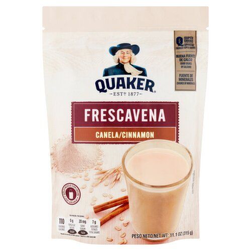 Quaker Frescavena Oatmeal Powder Mix - Cinnamon Quaker Frescavena Oatmeal Powder Mix - Cinnamon