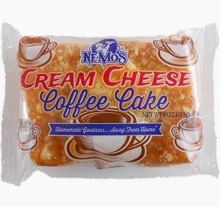 NeMo's Cream Cheese Coffee Cake 6ct