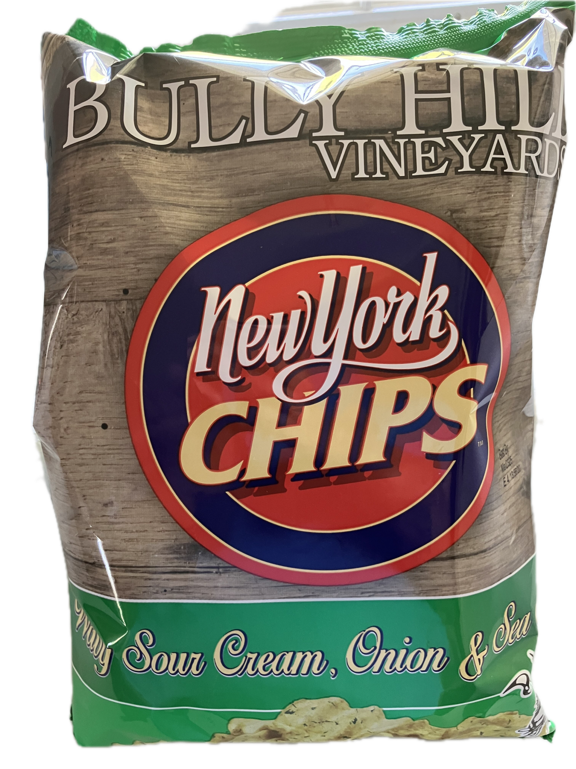 New York Chips - Bully Hill Vineyards Wavy Sour Cream &amp; Onion