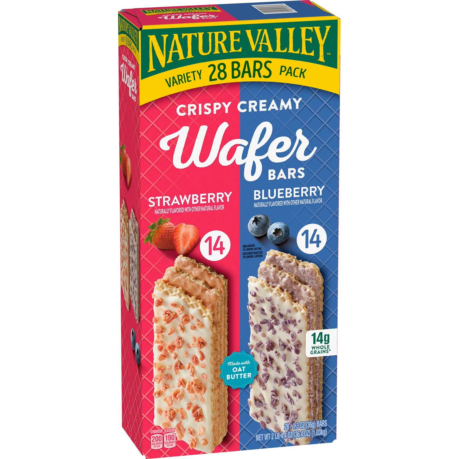 Nature Valley Crispy Creamy Wafer Bars 28ct