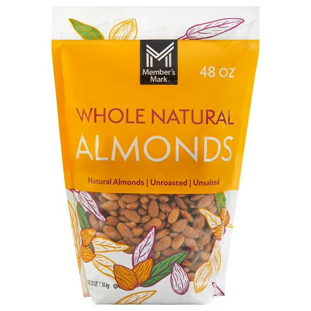 Almonds - Member's Mark Whole Natural Almonds - Member's Mark Whole Natural