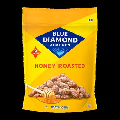 Almonds - Blue Diamond Honey Roasted Almonds - Blue Diamond Honey Roasted