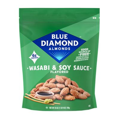 Almonds - Blue Diamond Wasabi & Smokehouse Almonds - Blue Diamond Wasabi & Smokehouse