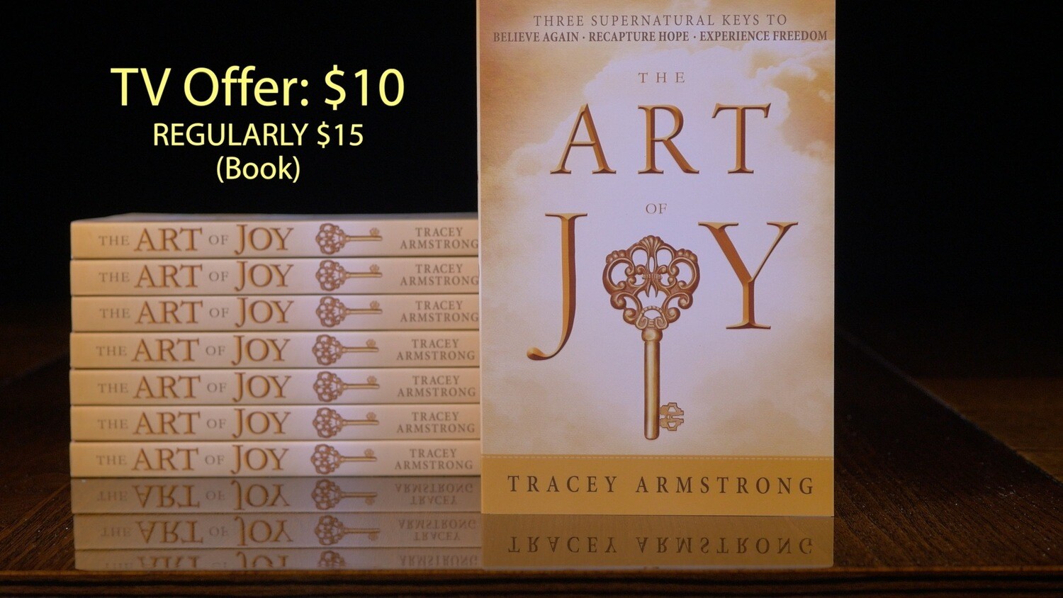Art of Joy book special TV offer