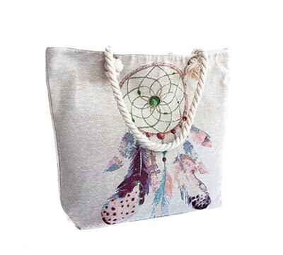 Dreamcatcher Summer Bag - light beige Dreamcatcher Summer Bag - light beige