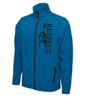 Sittingbull Respect Soft Shell Jacket - Blue Sittingbull Respect Soft Shell Jacket - Blue