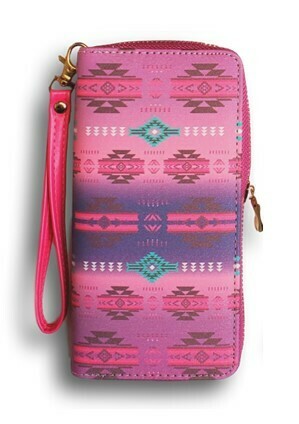 Infinity clutch wallet - Pink