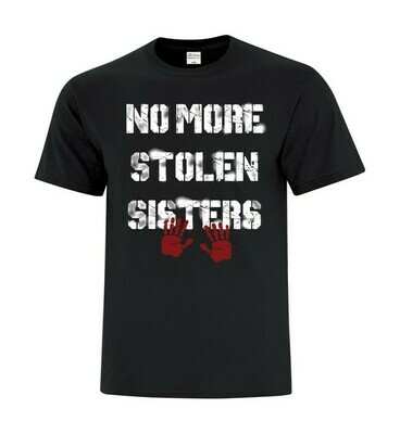 Impact - No More Stolen Sisters - Black basic fit tee Impact - No More Stolen Sisters - Black basic fit tee