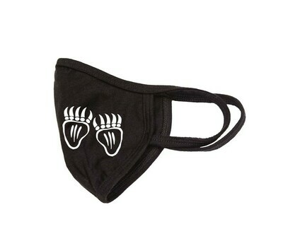 Bear Paws mask - Standard fit white ink Bear Paws mask - Standard fit white ink