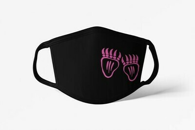 Bear Paws mask - Standard fit pink ink Bear Paws mask - Standard fit pink ink