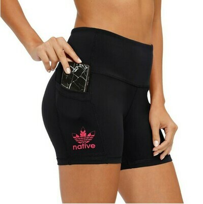 Native Style Yoga Shorts - Everyday use Native Style Yoga Shorts - Everyday use