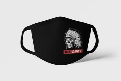 Disobey Skull mask - Standard fit black Disobey Skull mask - Standard fit black