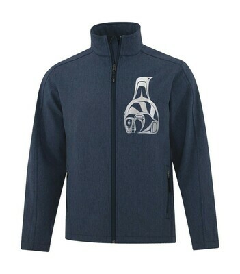 Killerwhale Softshell Jacket - Navy Heather Killerwhale Softshell Jacket - Navy Heather