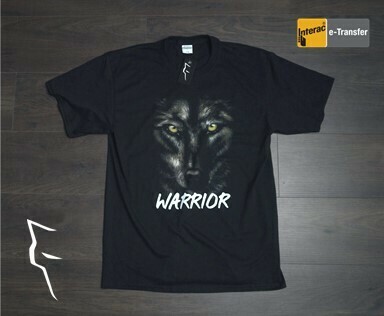 Warrior Wolf - Basic fit tee