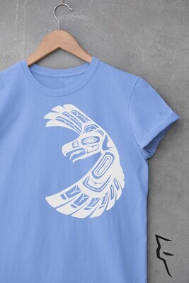 Eagle Protector- basic tee carolina blue Eagle Protector- basic tee carolina blue