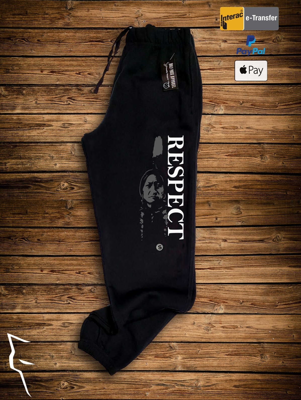 Sittingbull Respect sweatpants - black