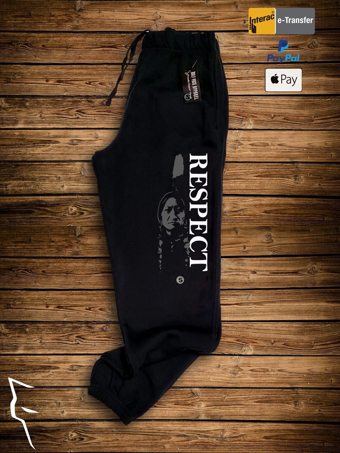 Sittingbull Respect sweatpants - black