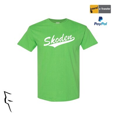 Skoden Fans Choice - basic tee electric green