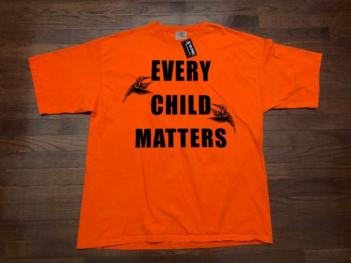 Every Child Matters - basic fit tee orange