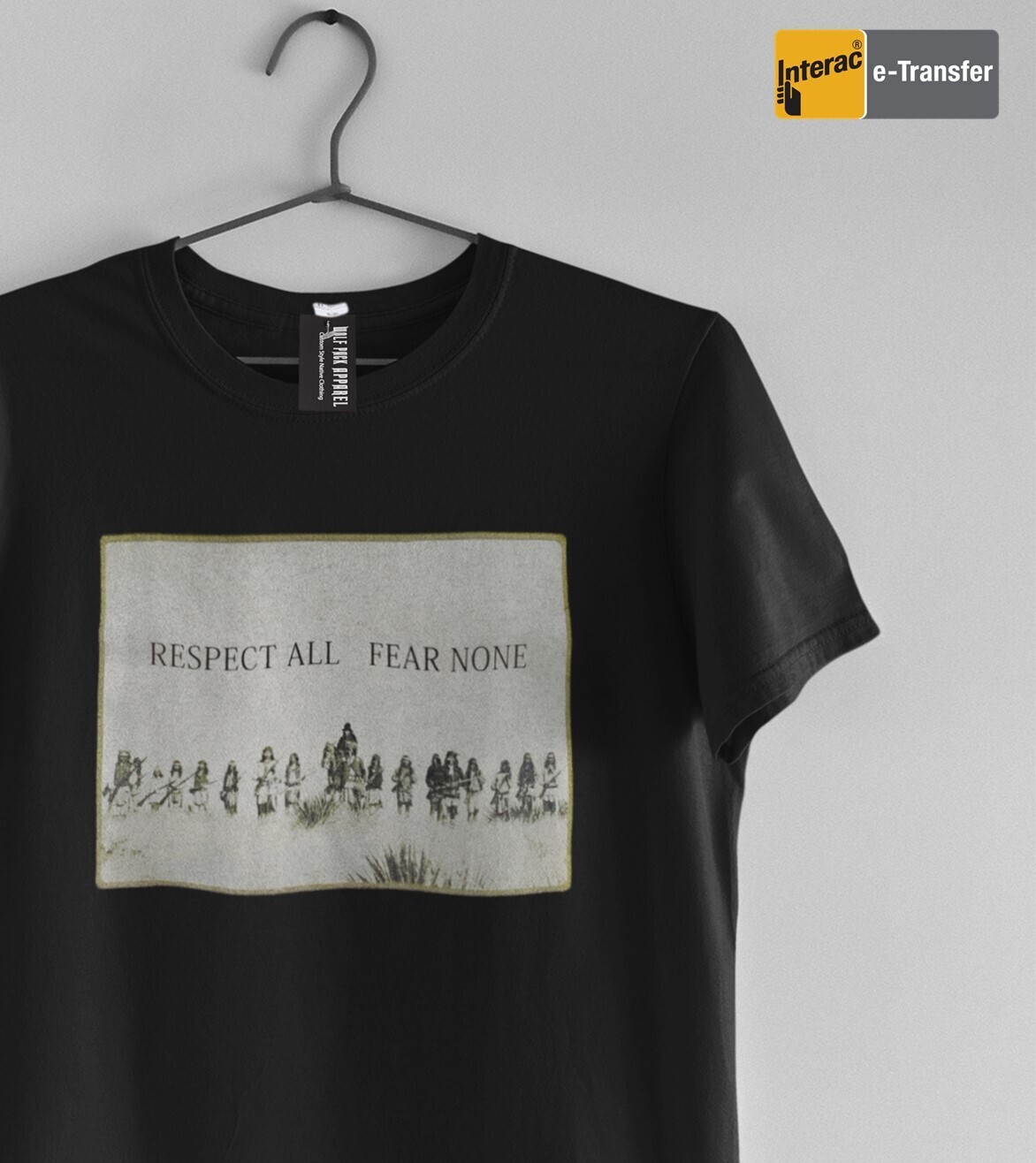Respect All Fear None Geronimo - Basic T