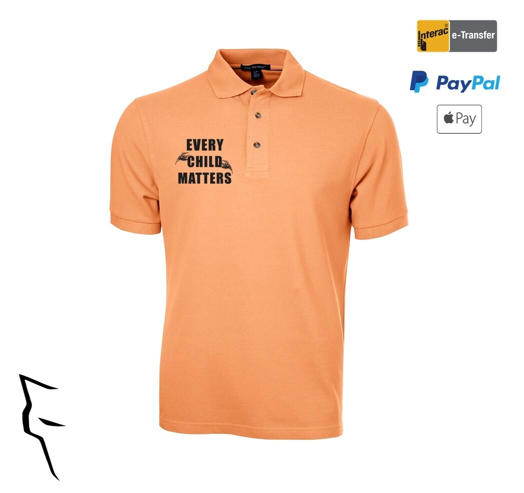 Every Child Matters - Golf Shirt Light Orange