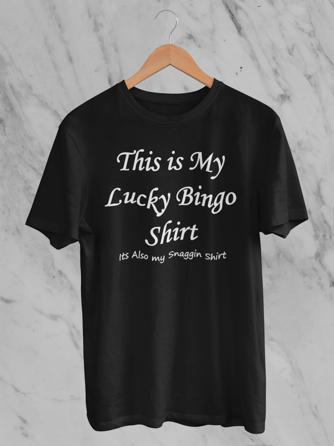 Lucky Bingo Shirt - Snaggin - Black