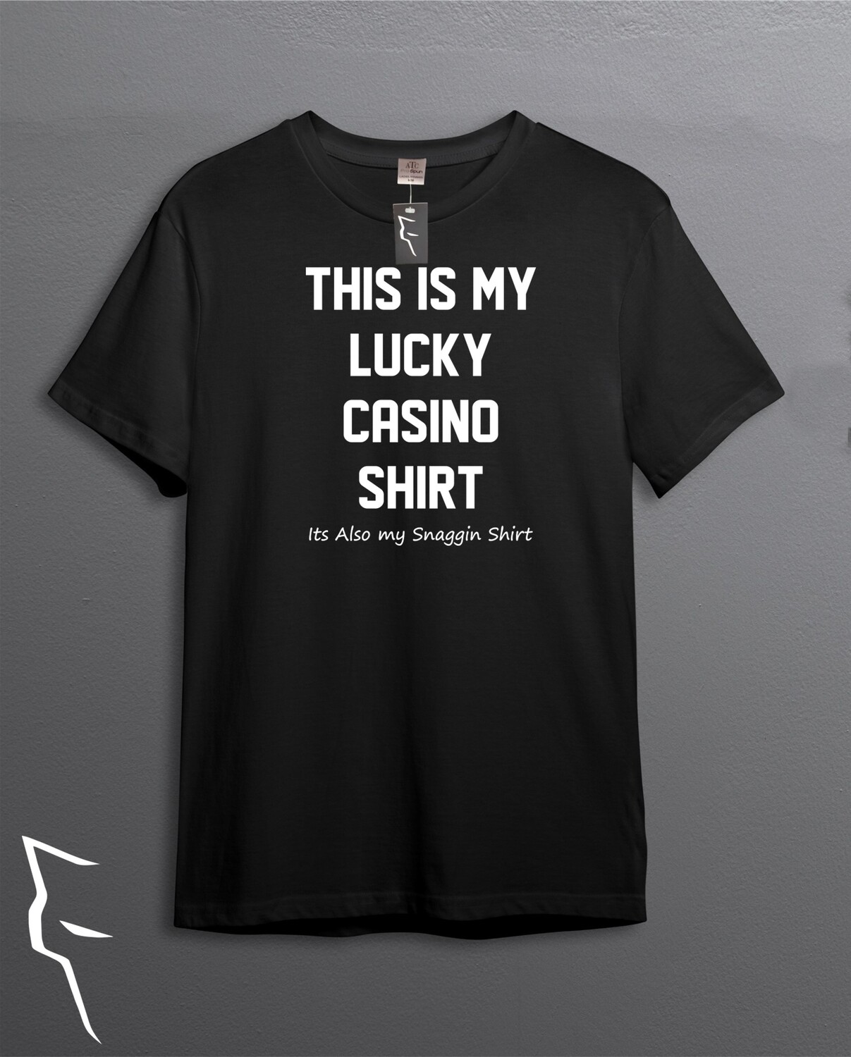 Lucky Casino Shirt - Snaggin - Black