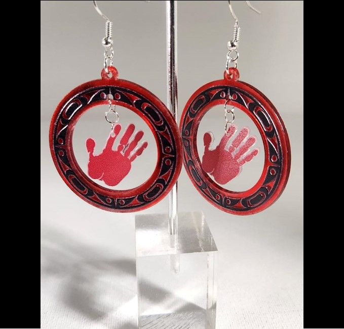 MMIW Unity earrings - Red
