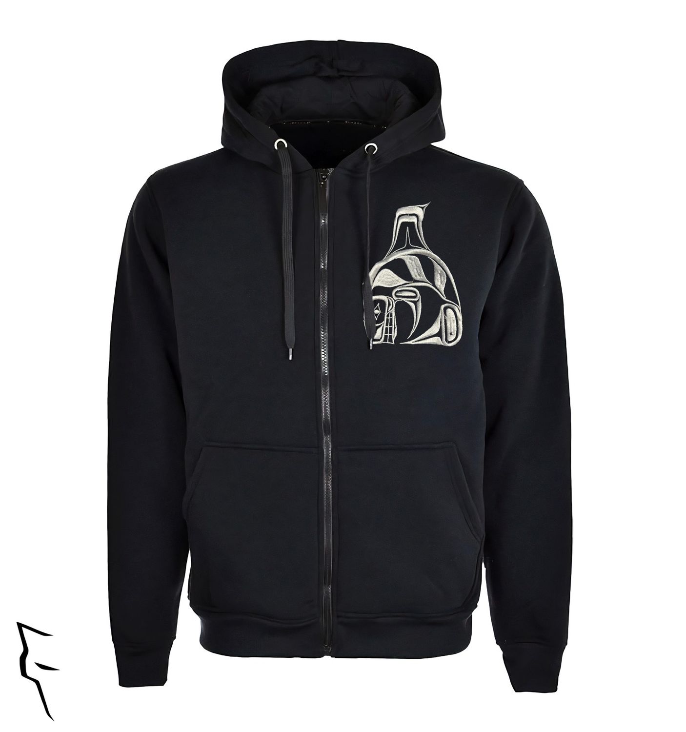 Killerwhale - Adult Zip Hoodie black