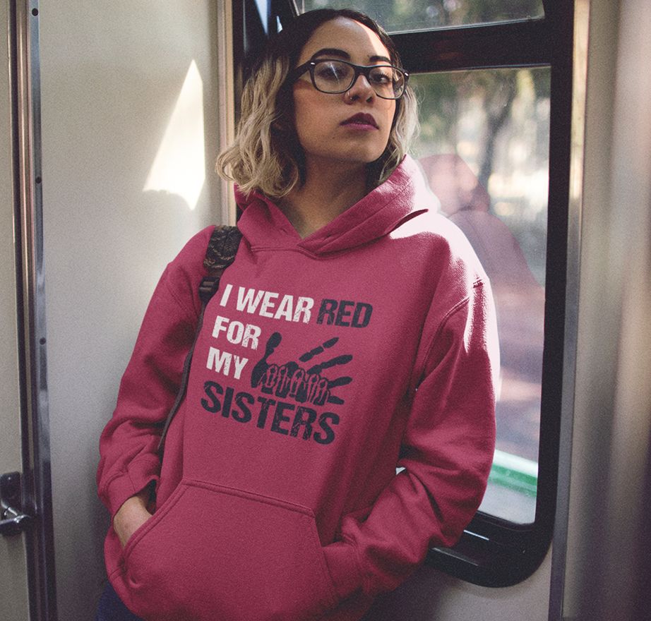 I Wear Red for My Sisters - Hoodie