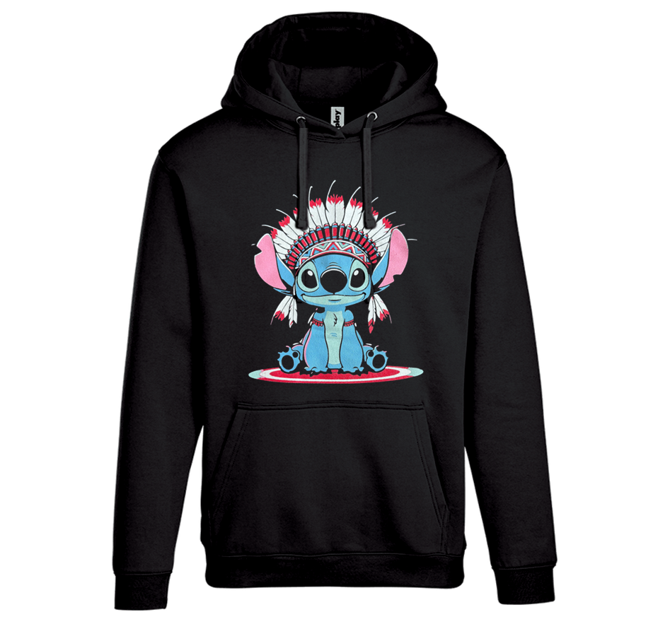 Love hoodie adult - black