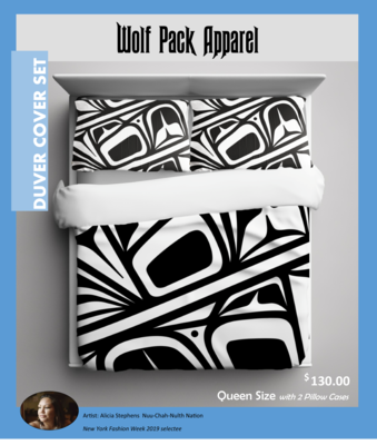 Eagle Duvet Cover -Queen Size Eagle Duvet Cover -Queen Size