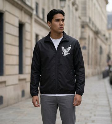 Warrior Spirit Eagle- Track Jacket black