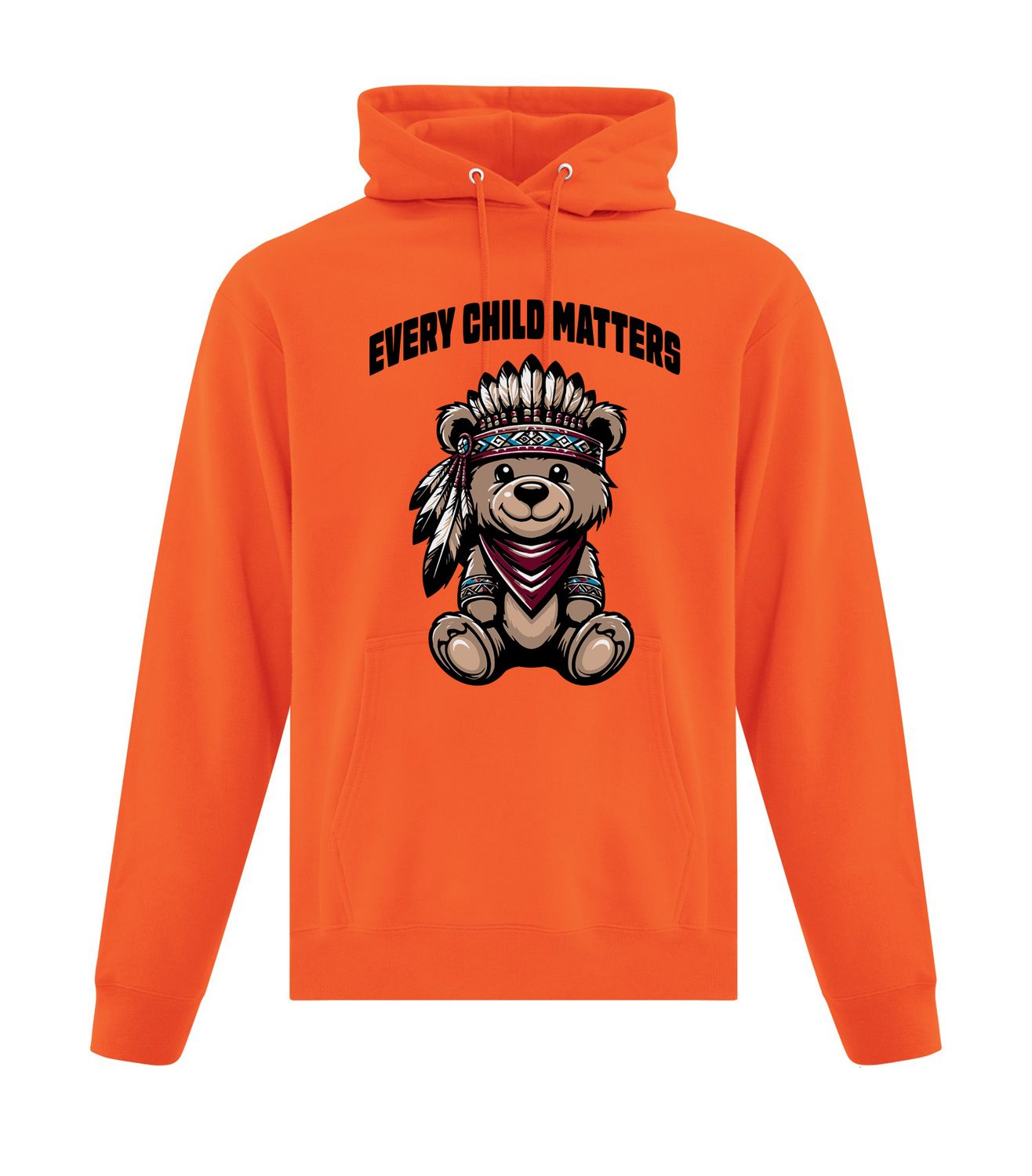 Teddy Bear ECM - Hoodie orange