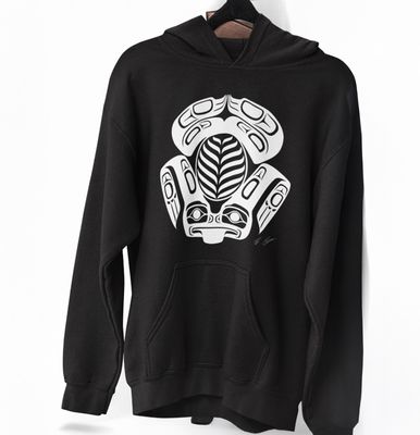 Frog - hoodie black