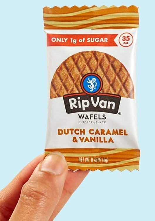 RipVan Wafels Mini - Dutch Caramel &amp; Vanilla