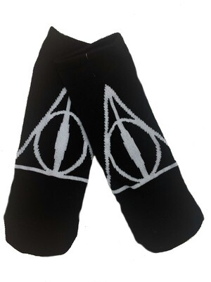 Deathly Hallows Symbol Harry Potter No-Show Ankle Socks