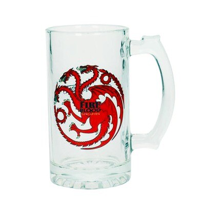 Fire and Blood Targaryen Dragon Sigil Game of Thrones Glass Stein Fire and Blood Targaryen Dragon Sigil Game of Thrones Glass Stein