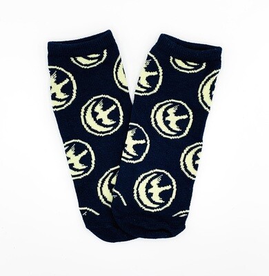 House Arryn Falcon and Moon Sigil Game of Thrones No-Show Ankle Socks