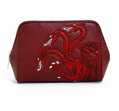 House Targaryen Dragon Fire and Blood Game of Thrones Danielle Nicole Cosmetic Bag House Targaryen Dragon Fire and Blood Game of Thrones Danielle Nicole Cosmetic Bag