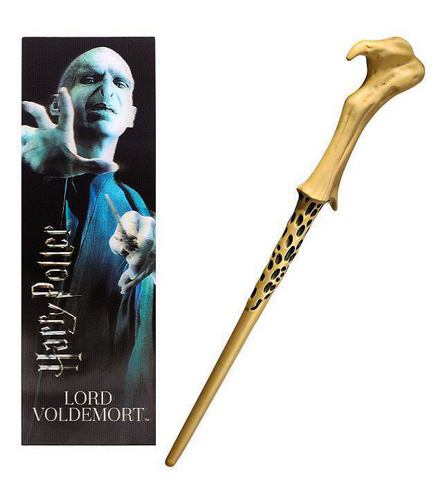 Voldemort Harry Potter Mystery Wand and Bookmark
