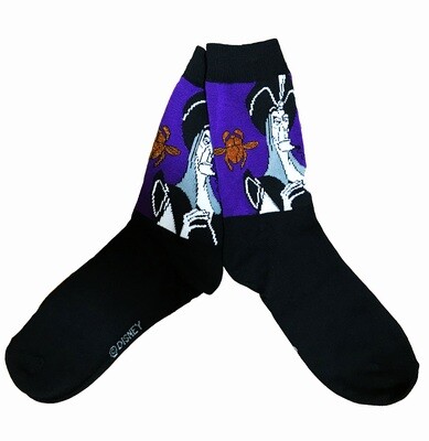Jafar and Scarab Aladdin Disney Crew Socks