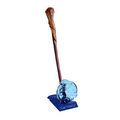Ron Weasley Harry Potter Wand Replica with Dog Patronus Stand