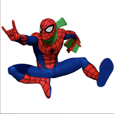 Spider-Man Slinging in the Season Spider-Man Marvel Hallmark Keepsake 2020 Christmas Tree Holiday Ornament