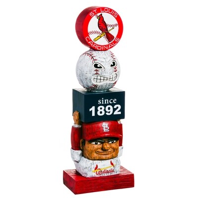 St. Louis Cardinals MLB Vintage Garden Statue Mascot Tiki Tiki Totem