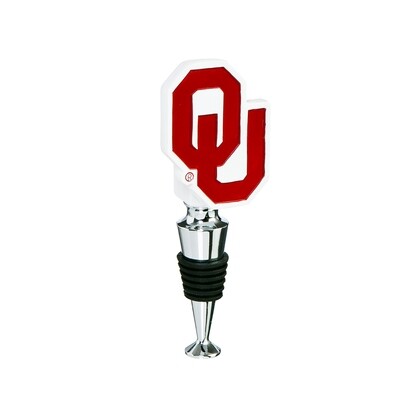 University of Oklahoma Sooners OU NCAA Logo Bottle Stopper Cork Holder