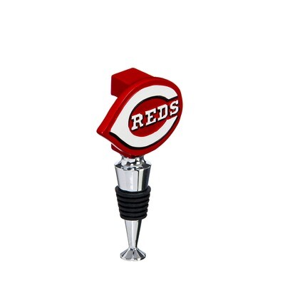 Cincinnati Reds MLB Logo Bottle Stopper Cork Holder