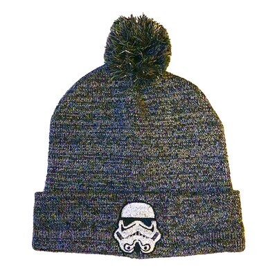 Stormtrooper Patch Star Wars Knit Pom Beanie
