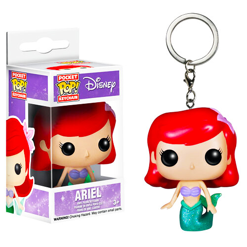 Ariel The Little Mermaid Disney Funko Pocket Pop Keychain